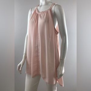 Torrid Pink Halter Blouse Size 2X